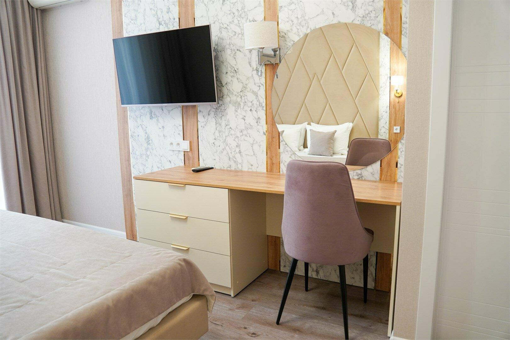 Семейный двухкомнатный с террасой