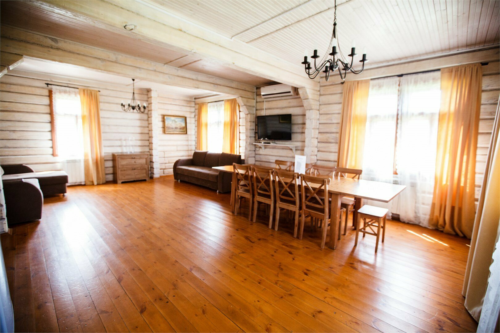 Коттедж №6 с финской сауной, беседкой, мангалом