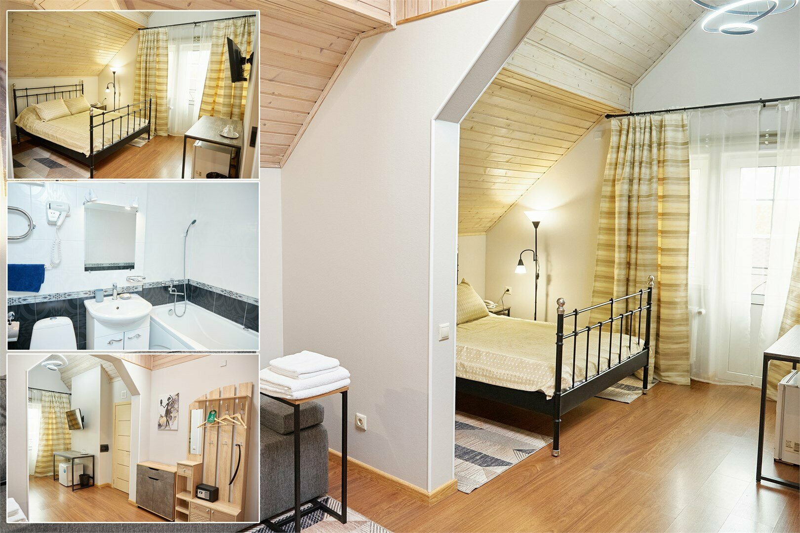 Комфорт с двухспальной кроватью (корпус 1,2)