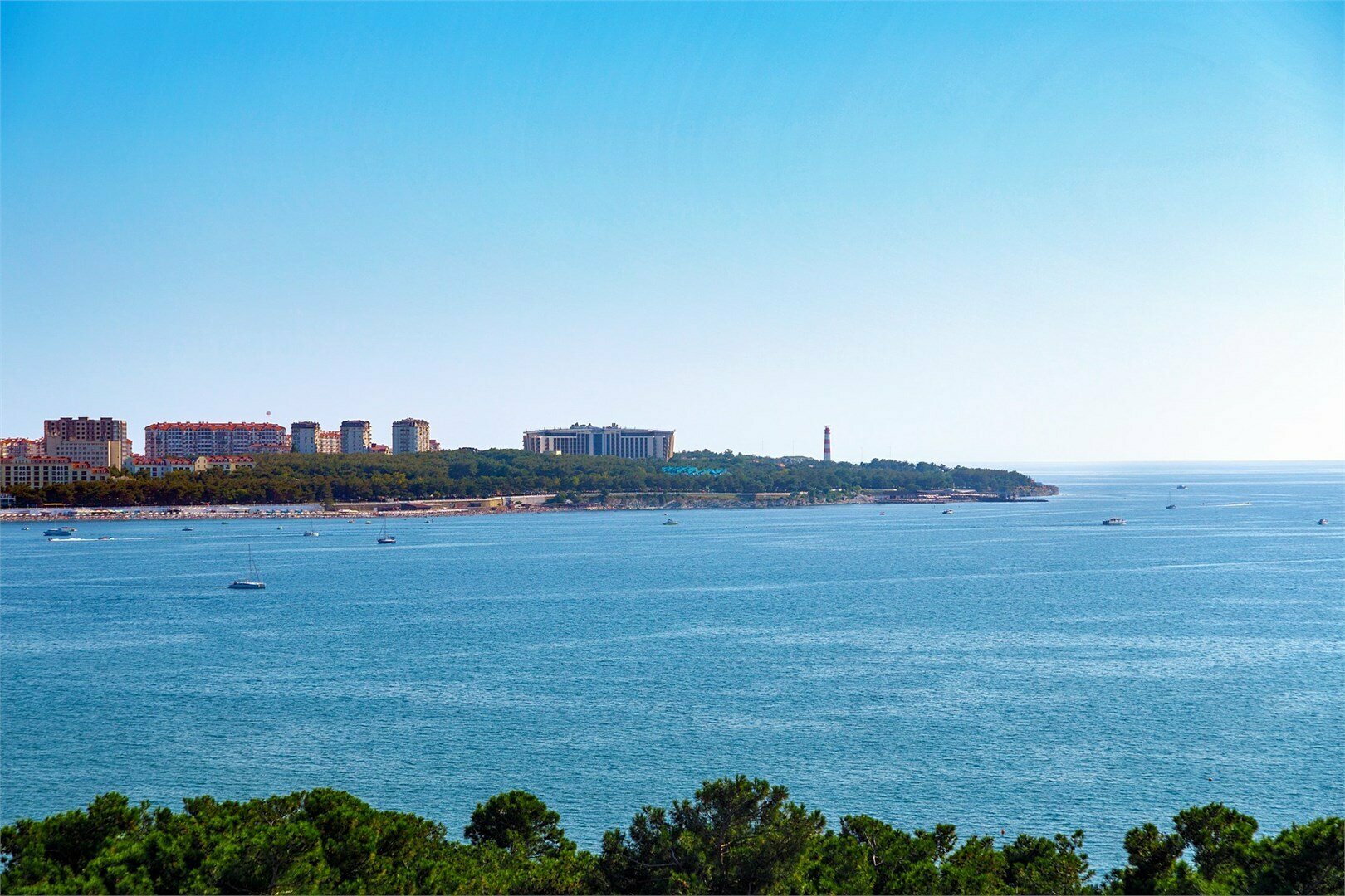 Апартаменты с видом на море (2 комнаты, 55 кв.м)