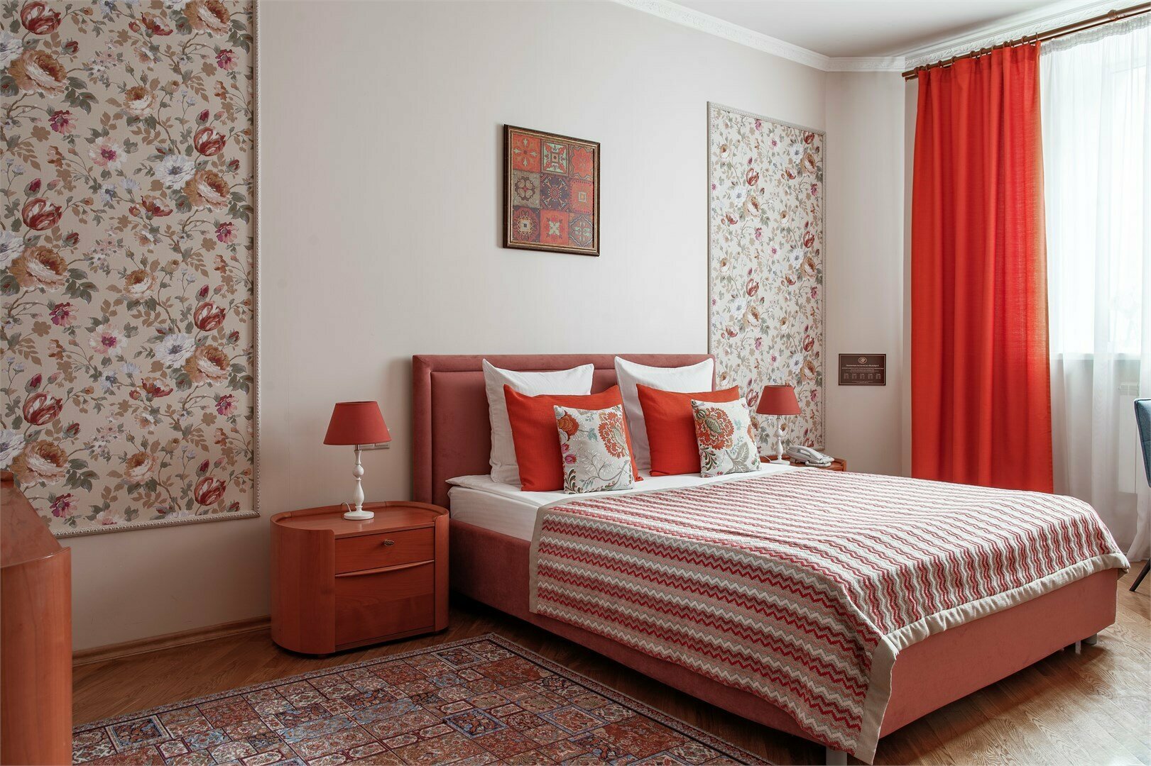 Комфорт с одной большой кроватью