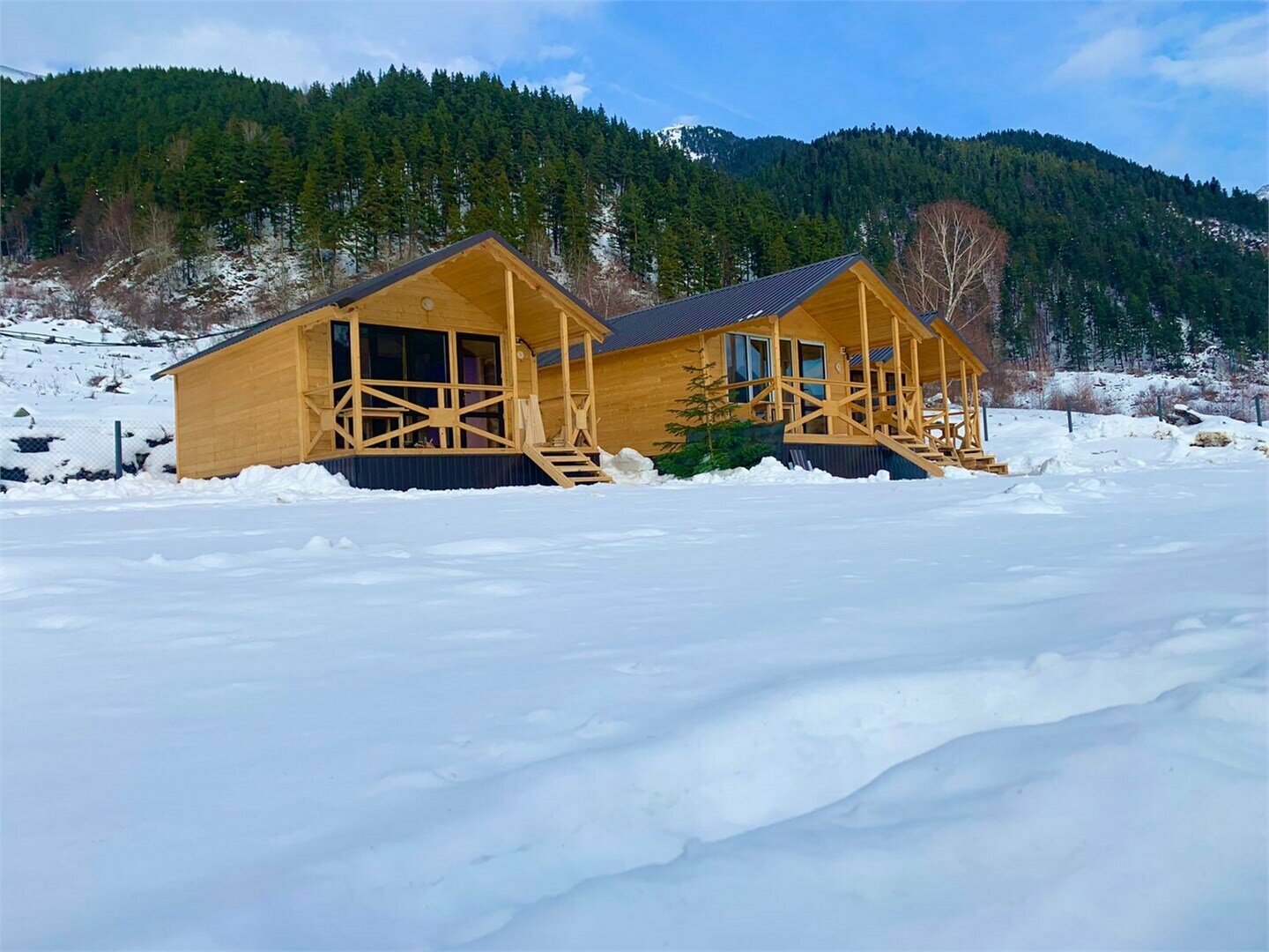 Дом с видом на горы