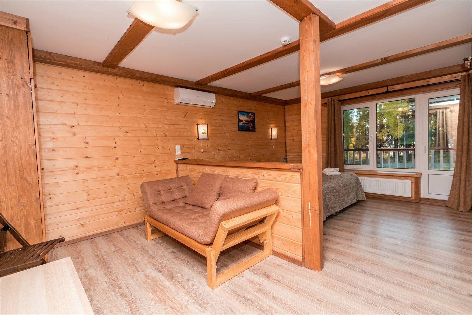 Номер Комфорт с двуспальной кроватью Норвежская деревня