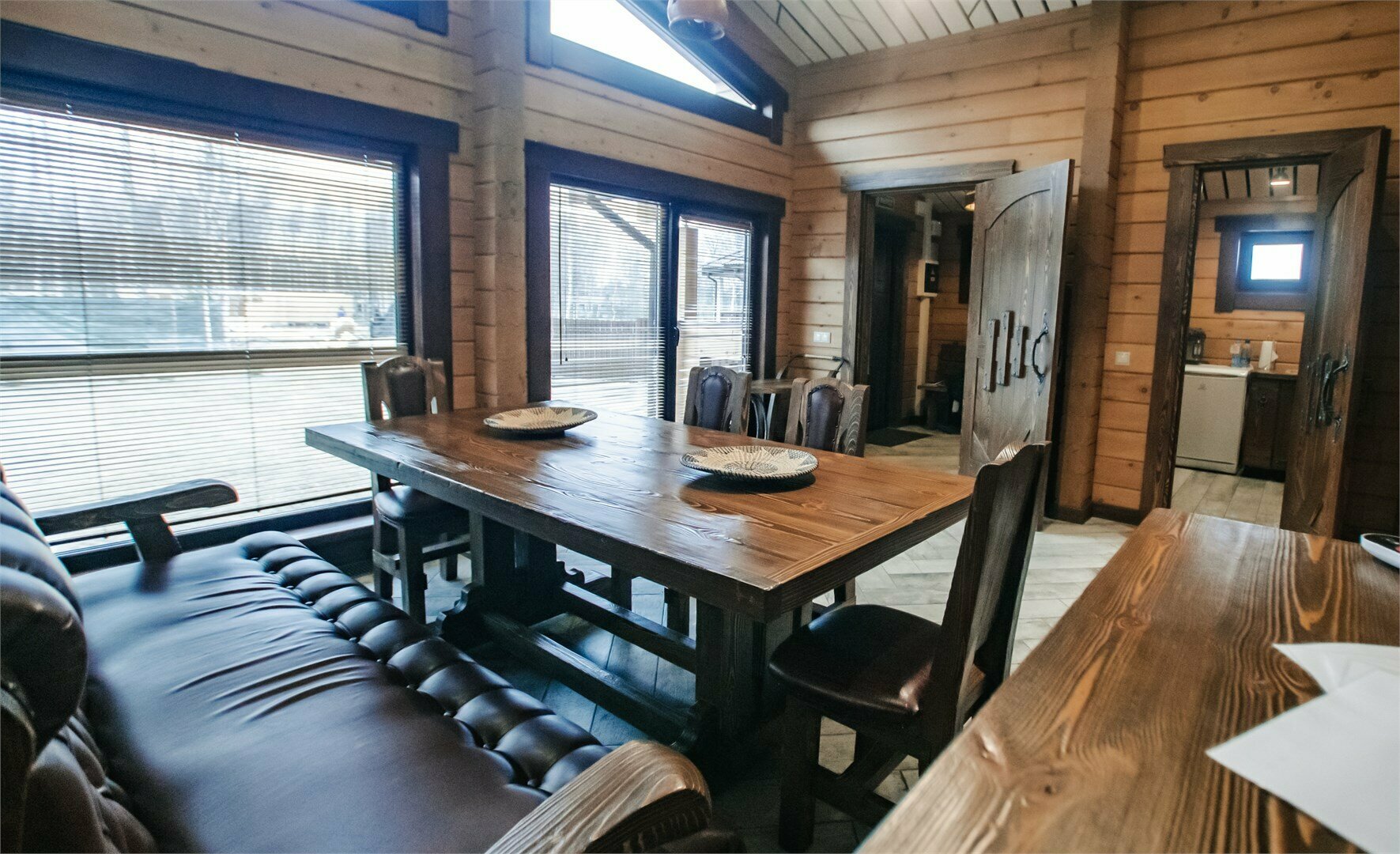 Шале-студия с финской сауной и джакузи