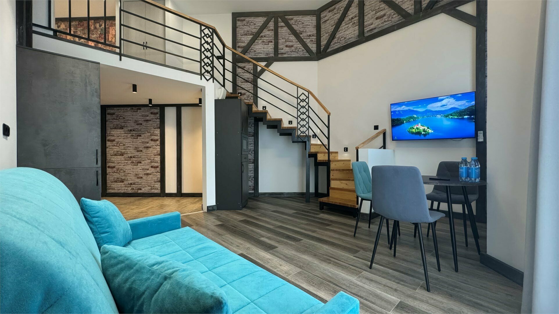 Студия DUPLEX с террасой