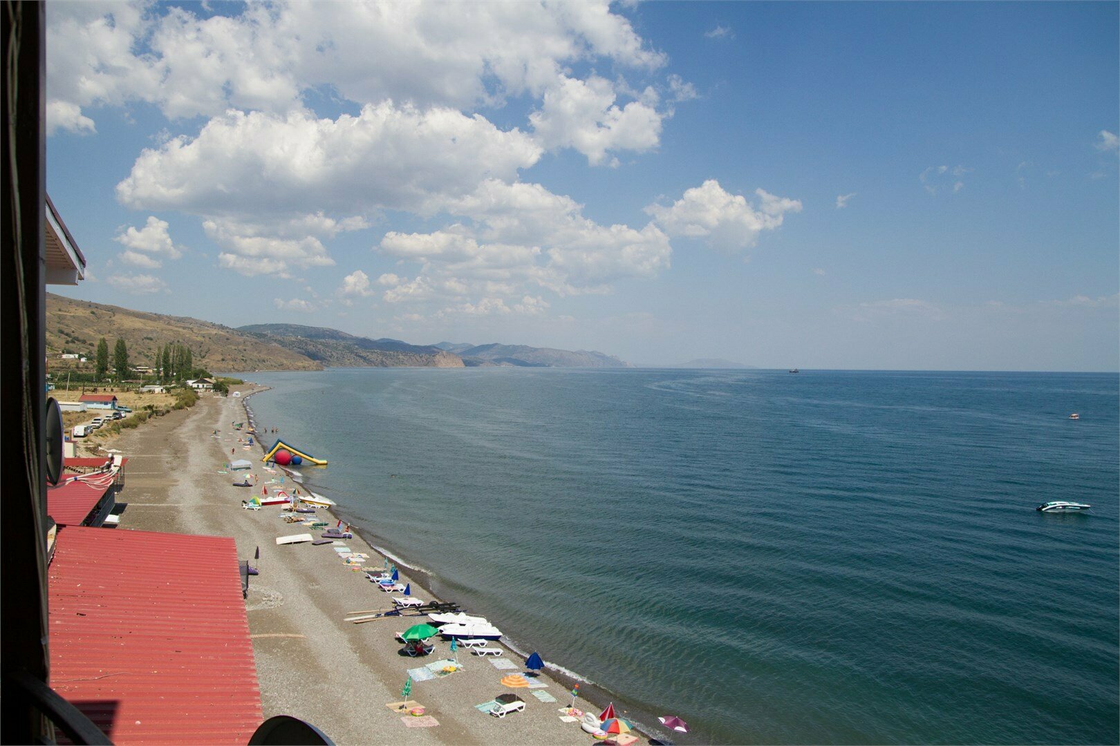 Четырехместный номер с видом на море