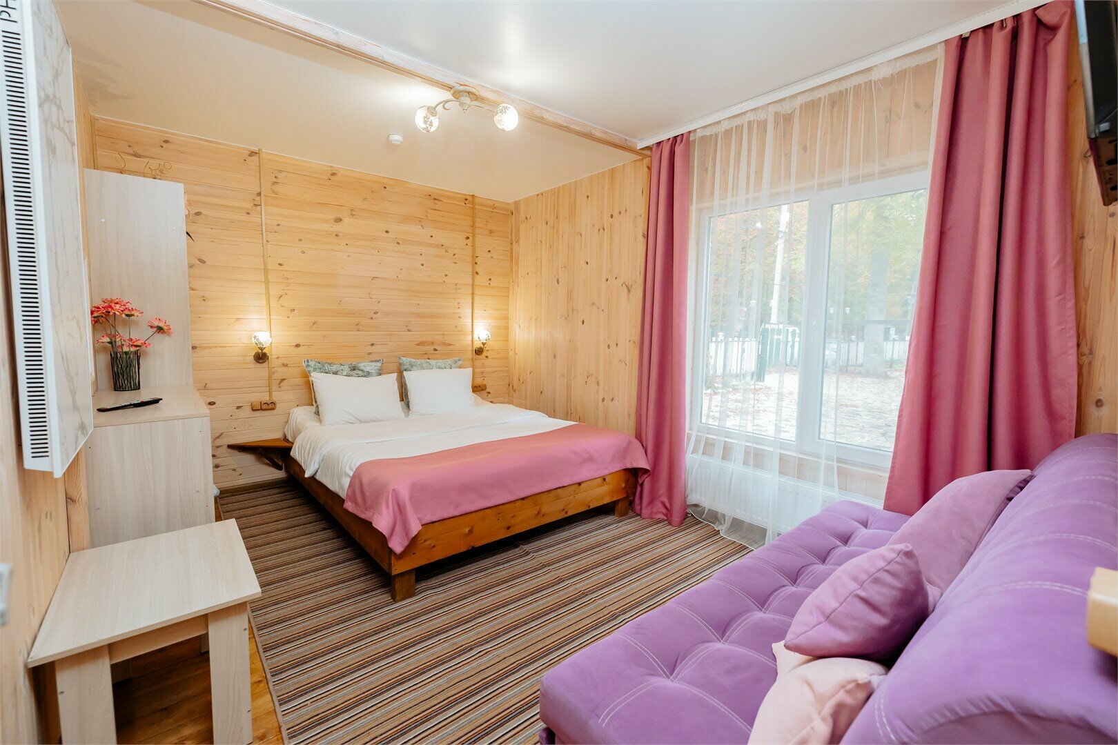 Семейный номер с балконом