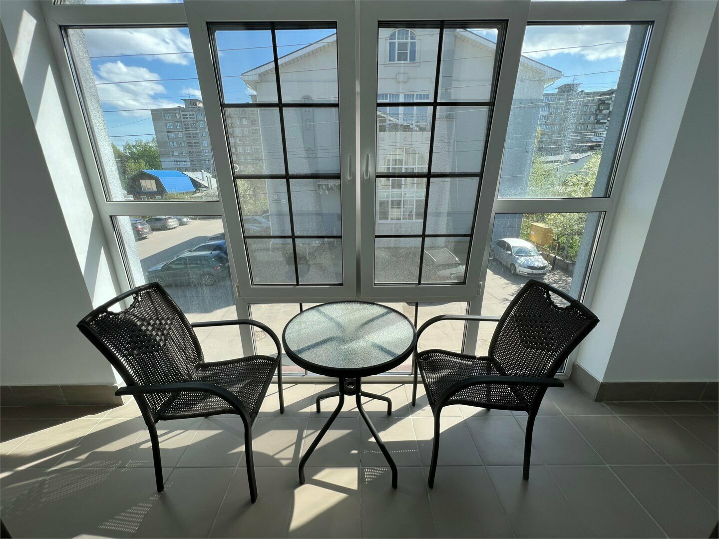 Новый корпус трехместный номер с лоджией и кондиционером 35 м2