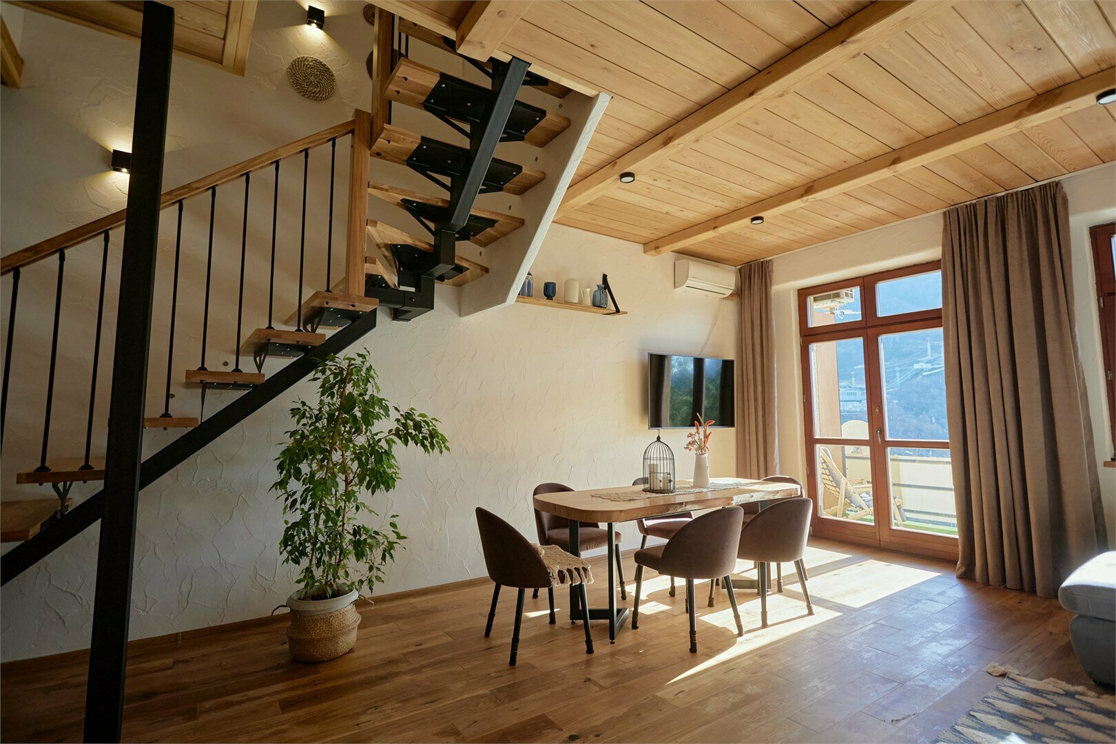 Шале художника с невероятным видом