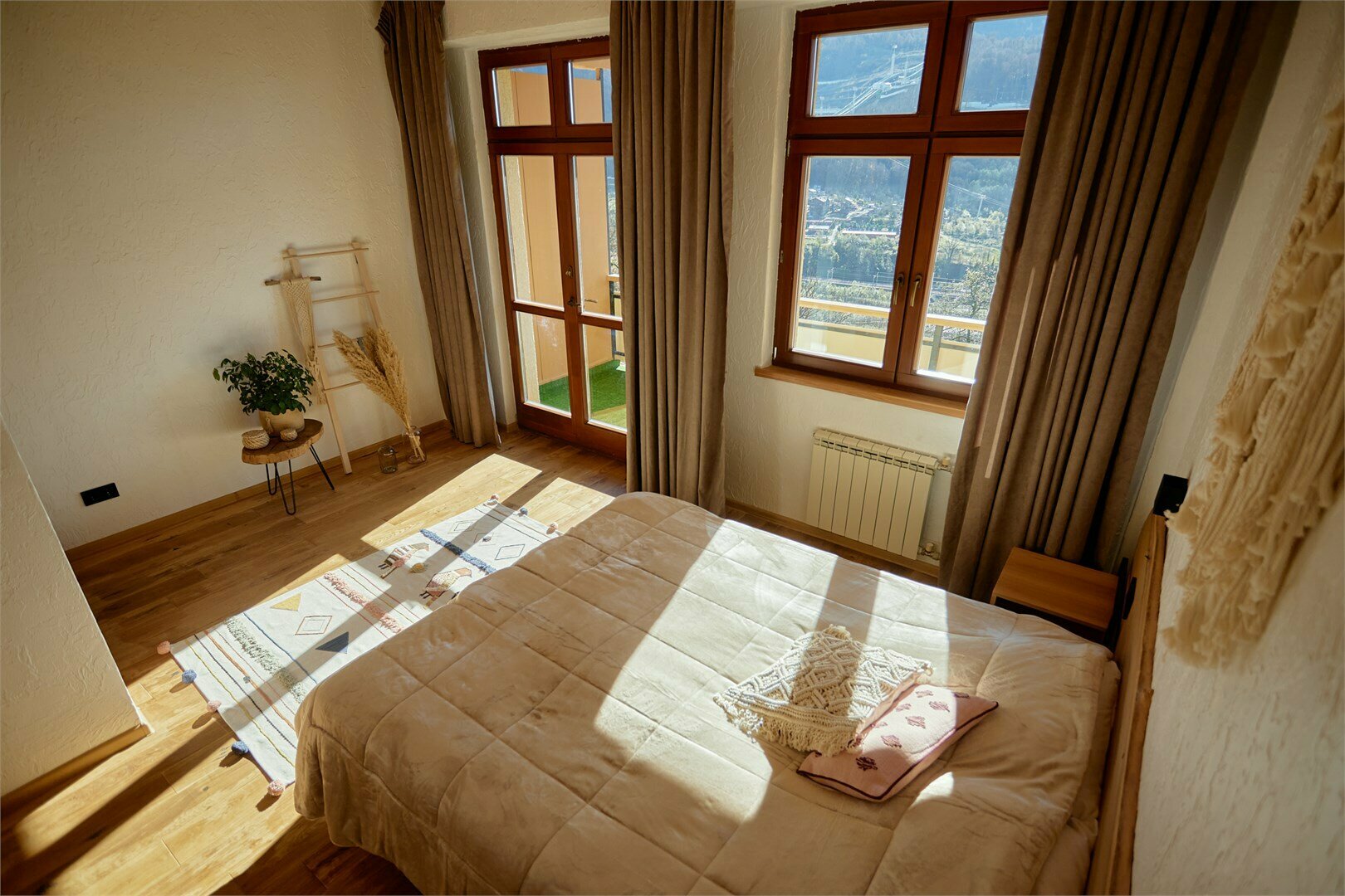 Шале художника с невероятным видом