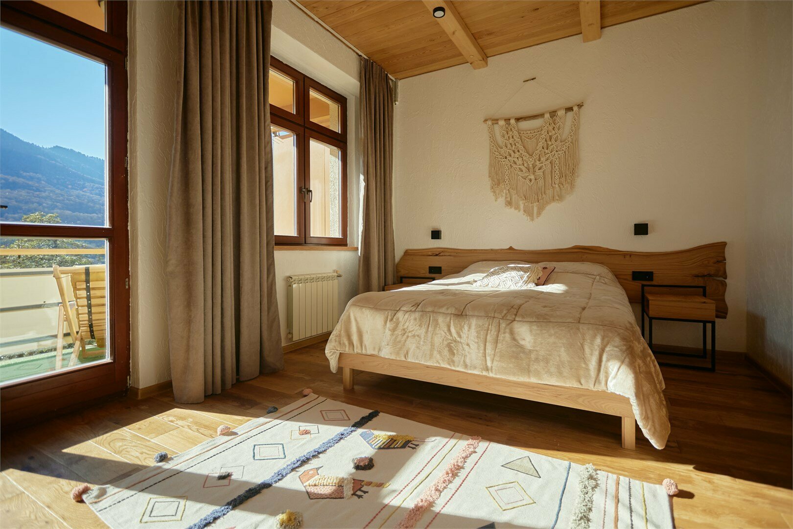 Шале художника с невероятным видом