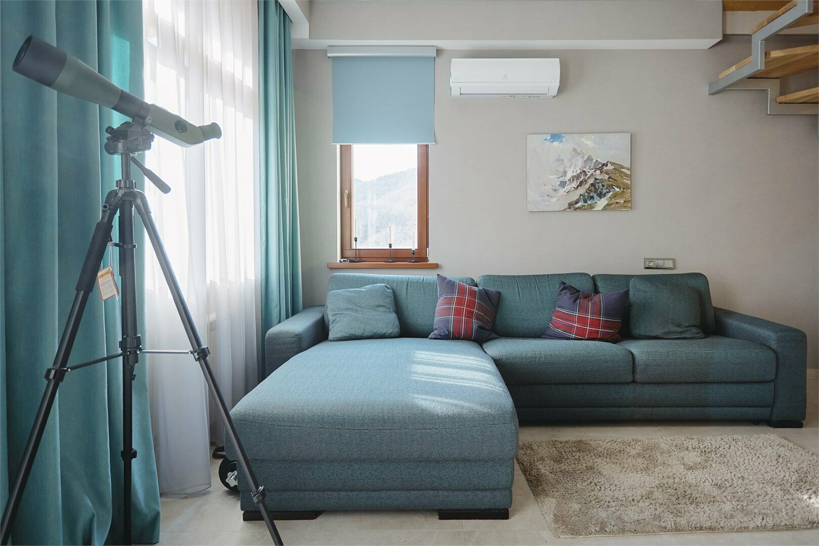 Апартаменты райдера с панорамным  видом на горы