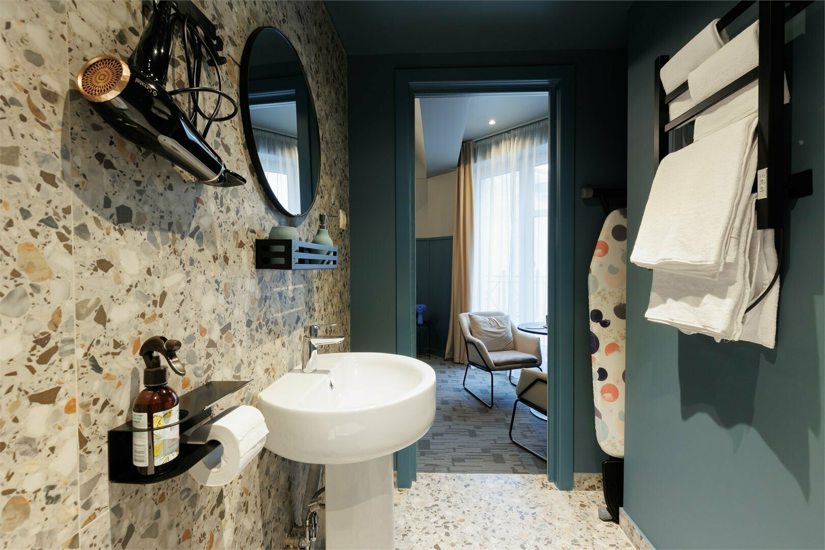 Двухместный номер Комфорт с балконом