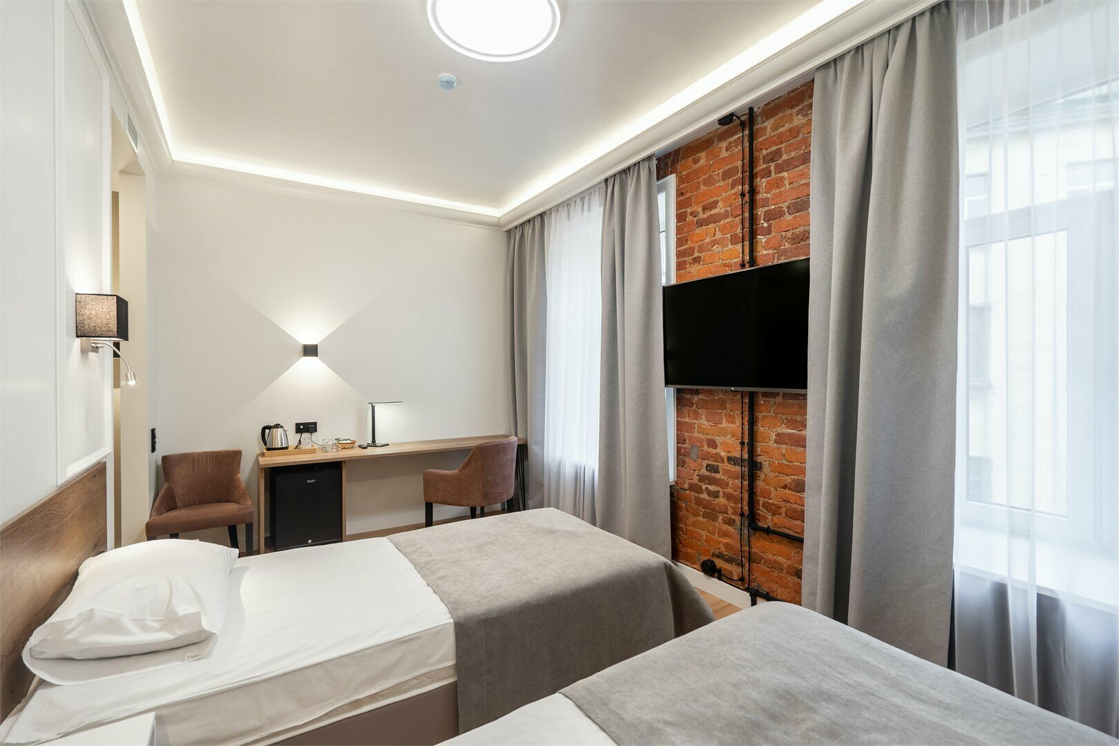 Лофт (двуспальная или раздельные кровати)