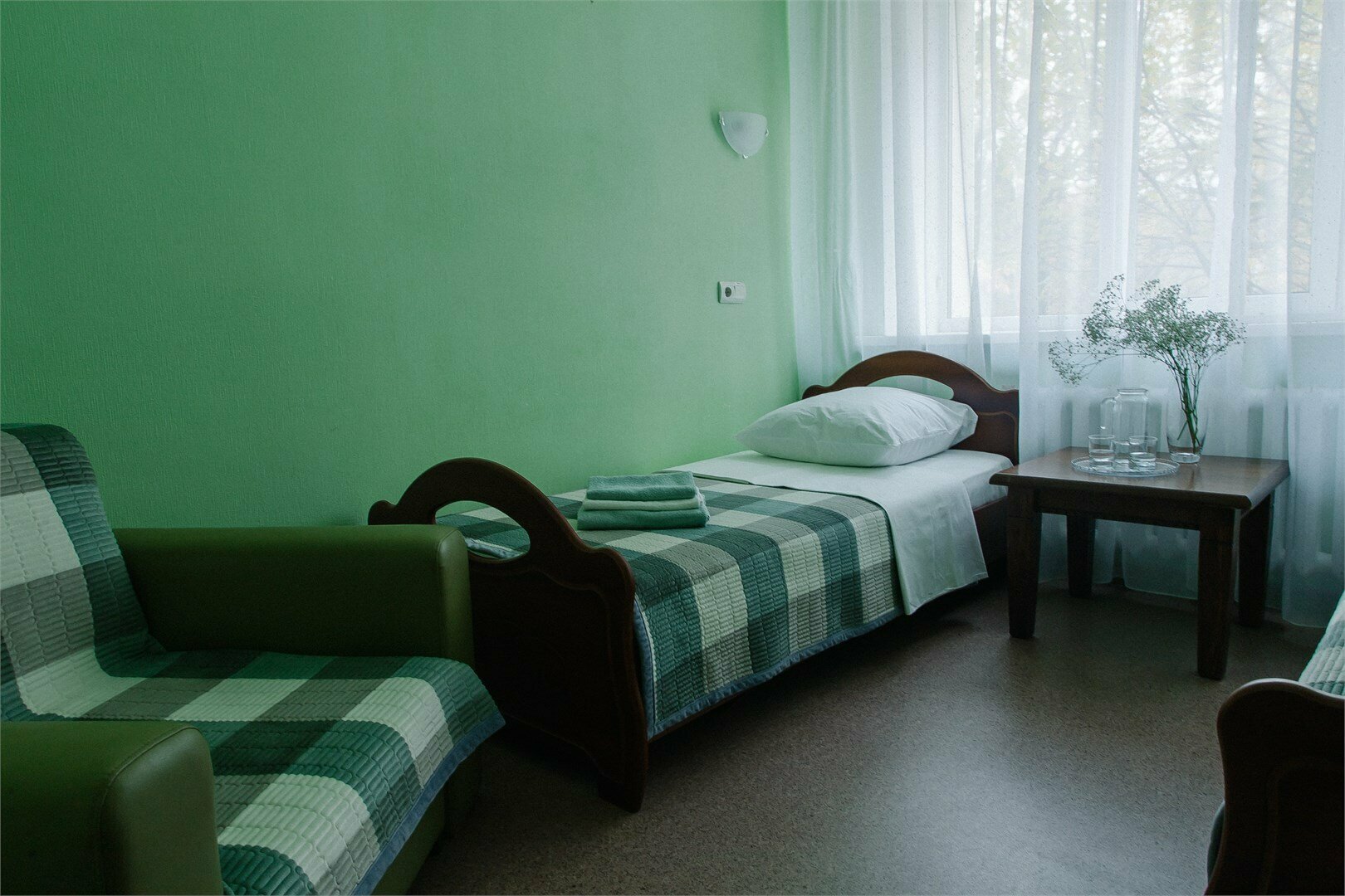 Номер «Стандарт» (2-местный+1 доп.место , 1-комнатный) 1 корпус