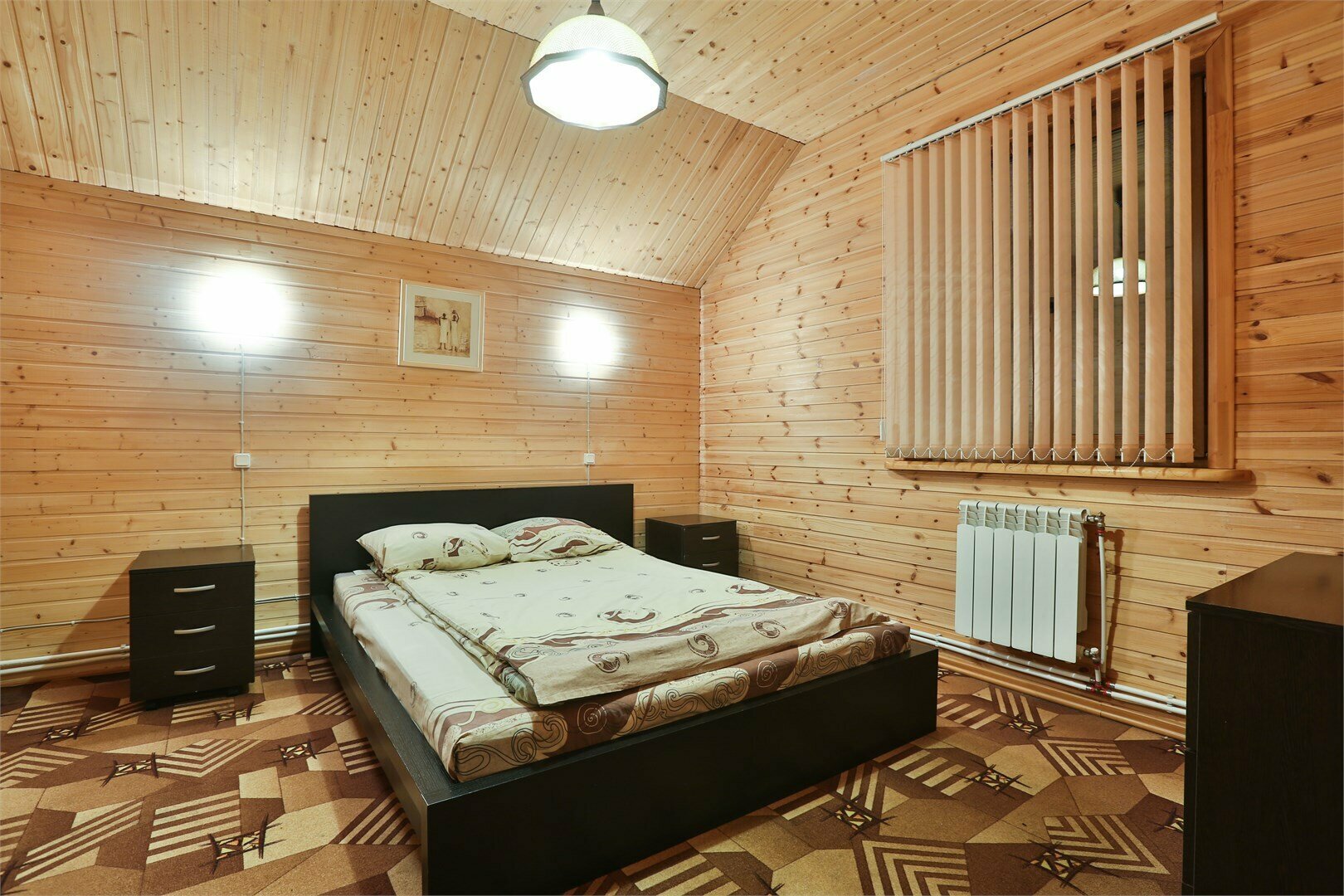 Коттедж № 1 (9 мест) сауна