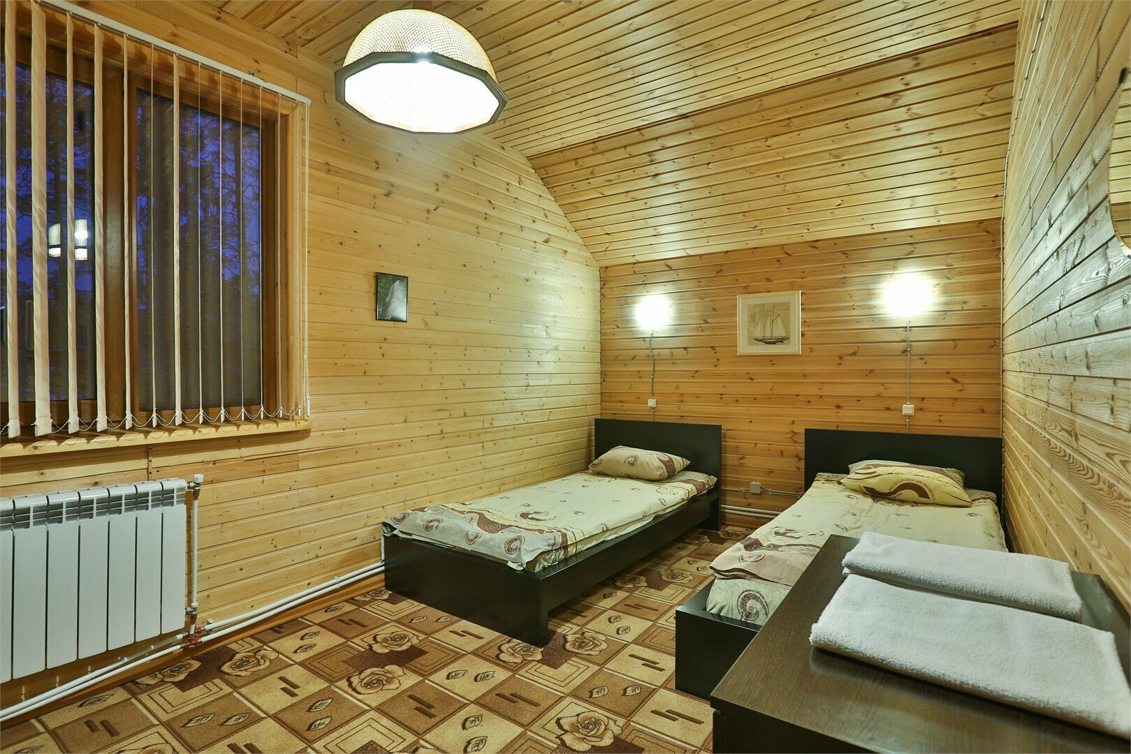 Коттедж № 1 (9 мест) сауна