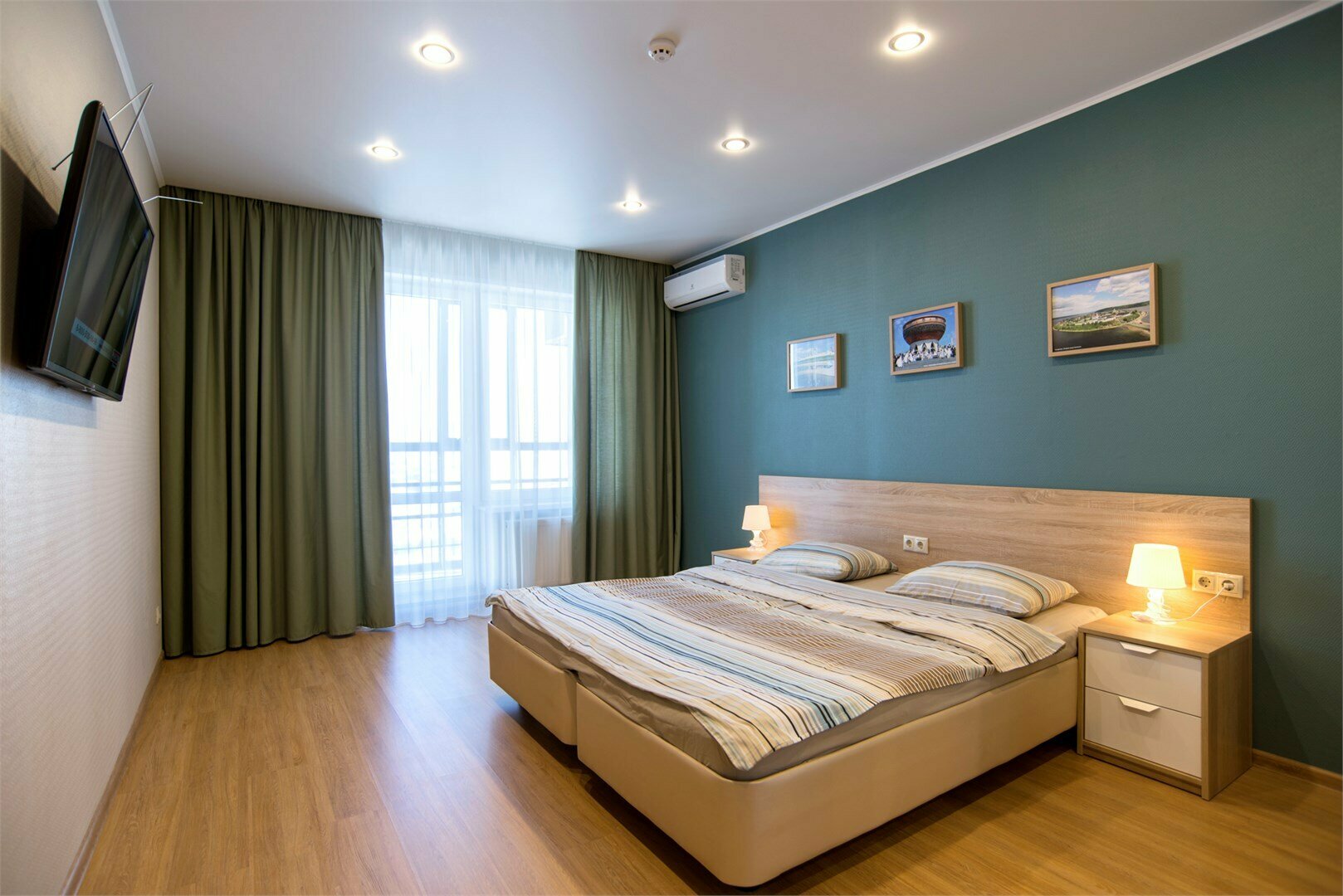 Однокомнатные двухместные апартаменты