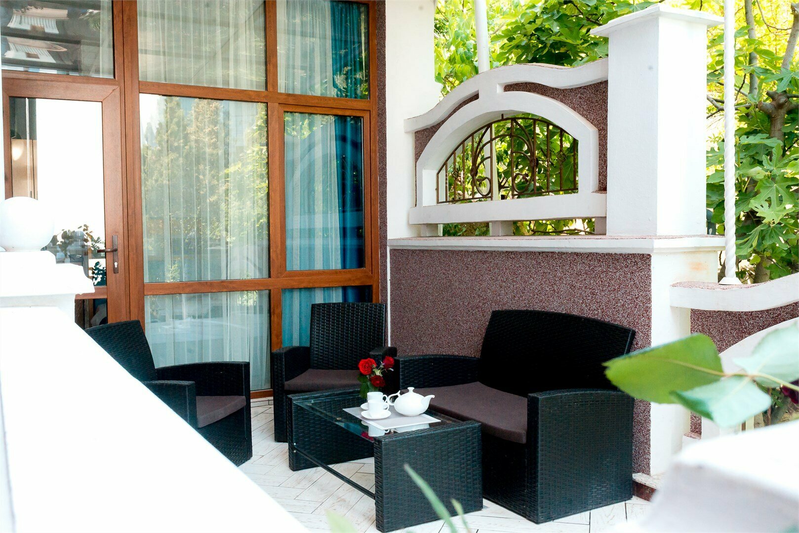 Лофт - Четырехместная двухкомнатная студия с террасой