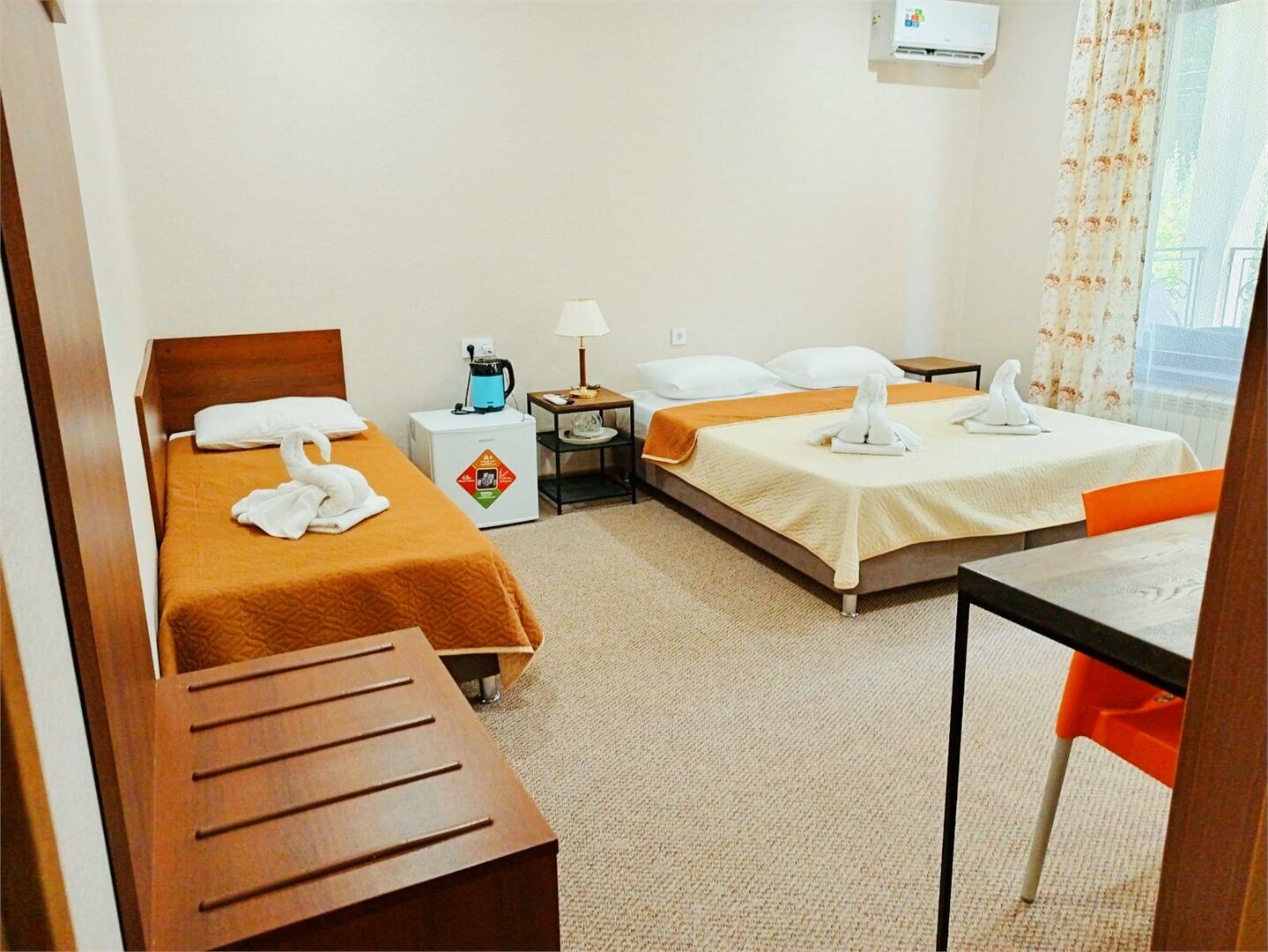 3-х местный комфорт с балконом