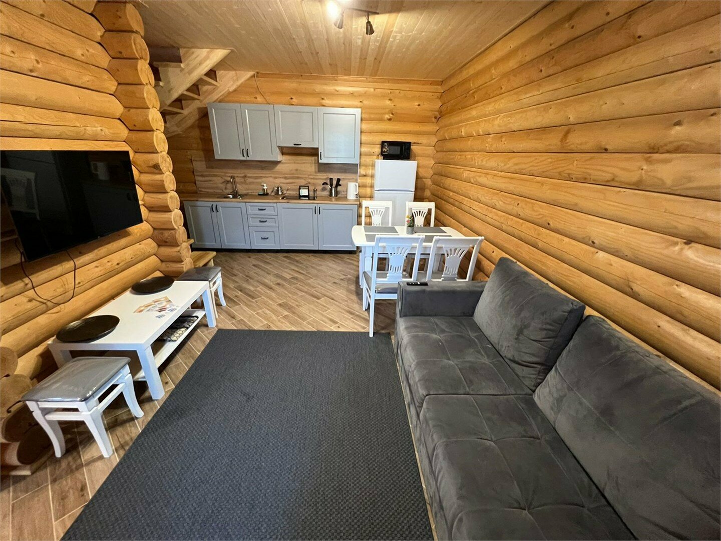 Сруб 6 мест на первой береговой линии