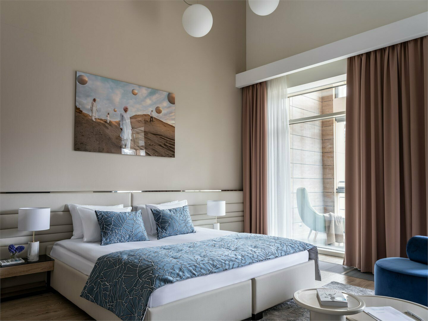 Улучшенный двухместный номер Делюкс с 1 кроватью или 2 отдельными кроватями