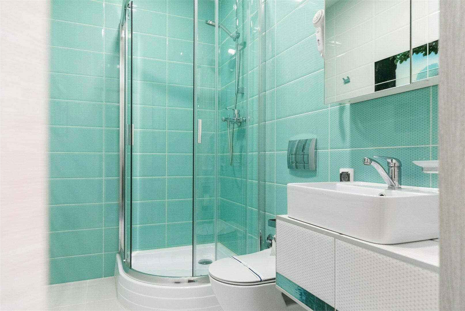 Двухместный номер с 1 кроватью или 2 отдельными кроватями и собственной ванной комнатой