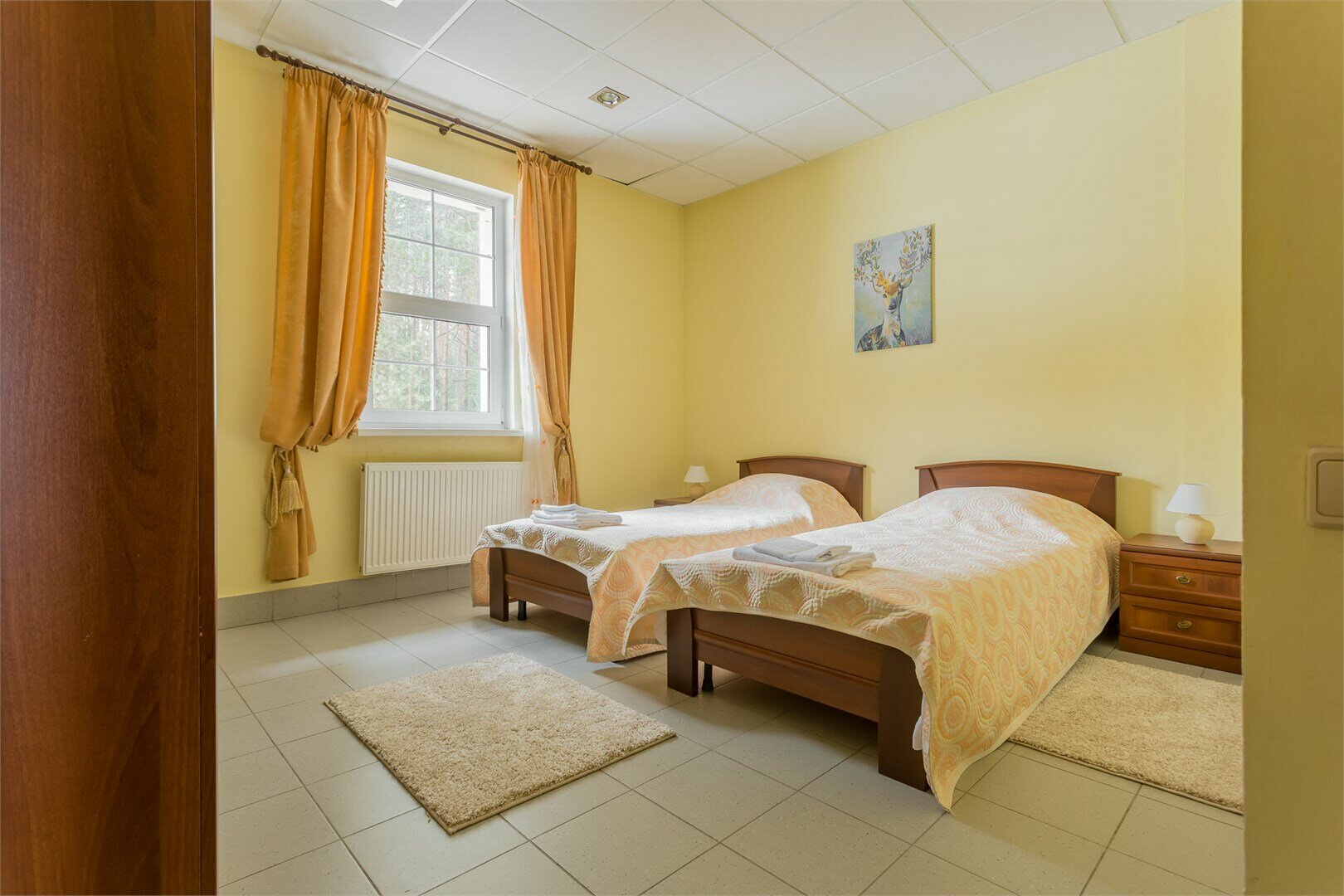 Бюджетный двухместный номер с 2 отдельными кроватями