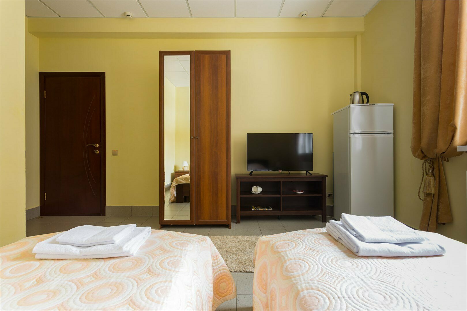 Бюджетный двухместный номер с 2 отдельными кроватями