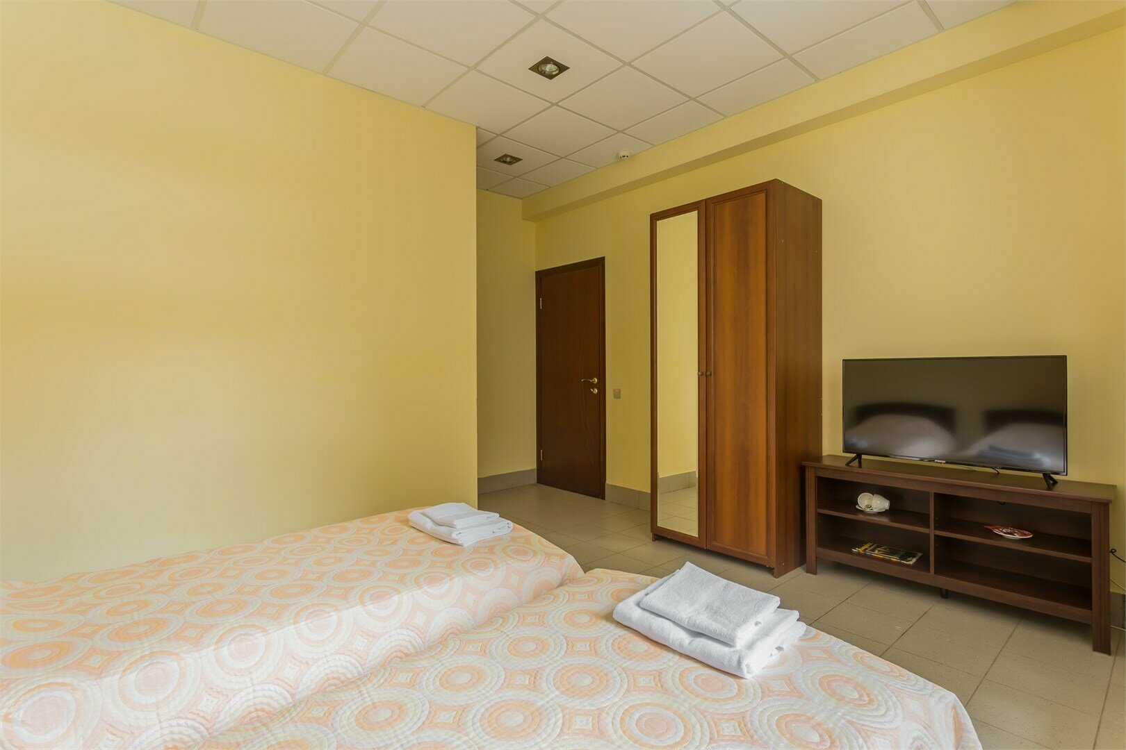 Бюджетный двухместный номер с 2 отдельными кроватями