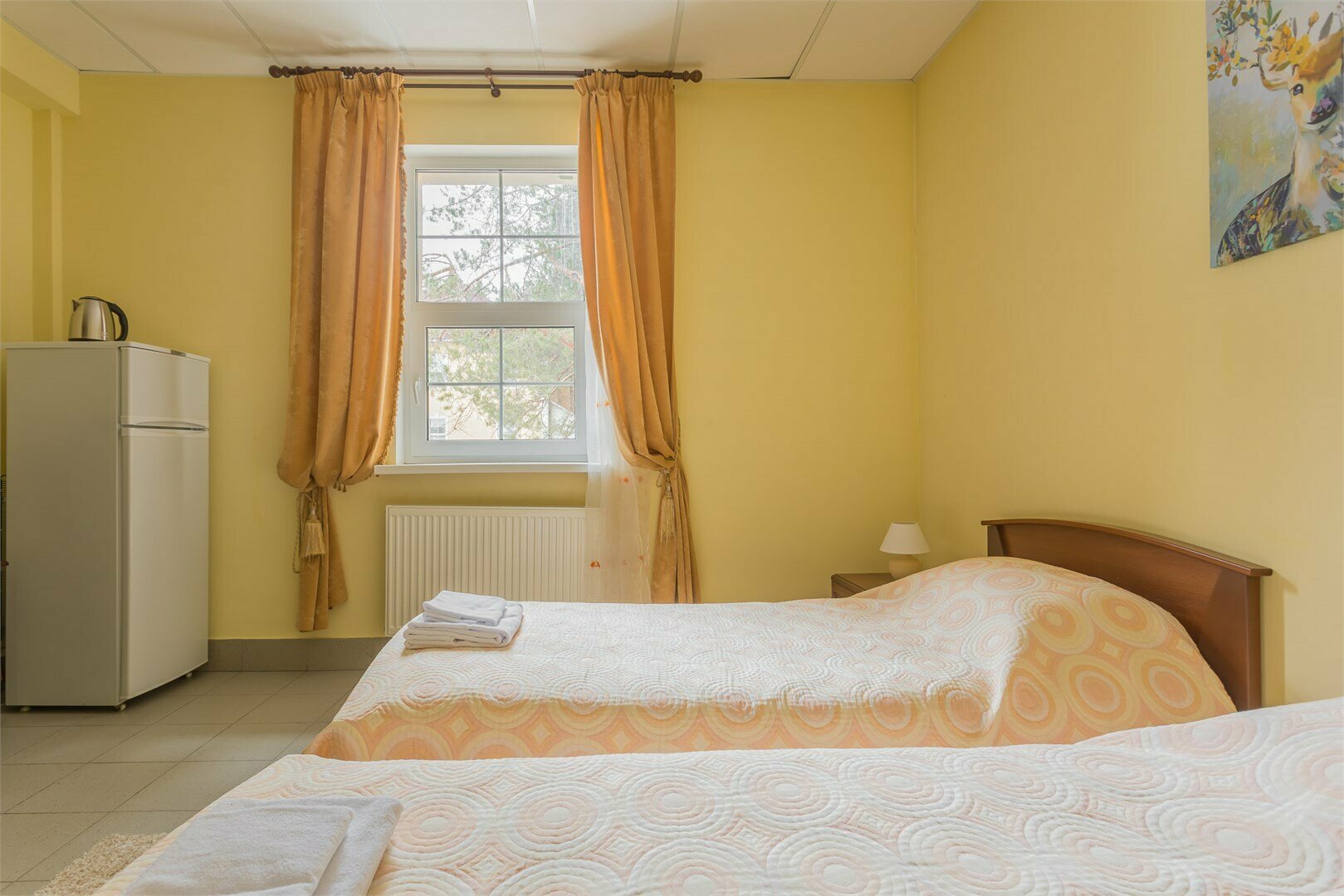 Бюджетный двухместный номер с 2 отдельными кроватями