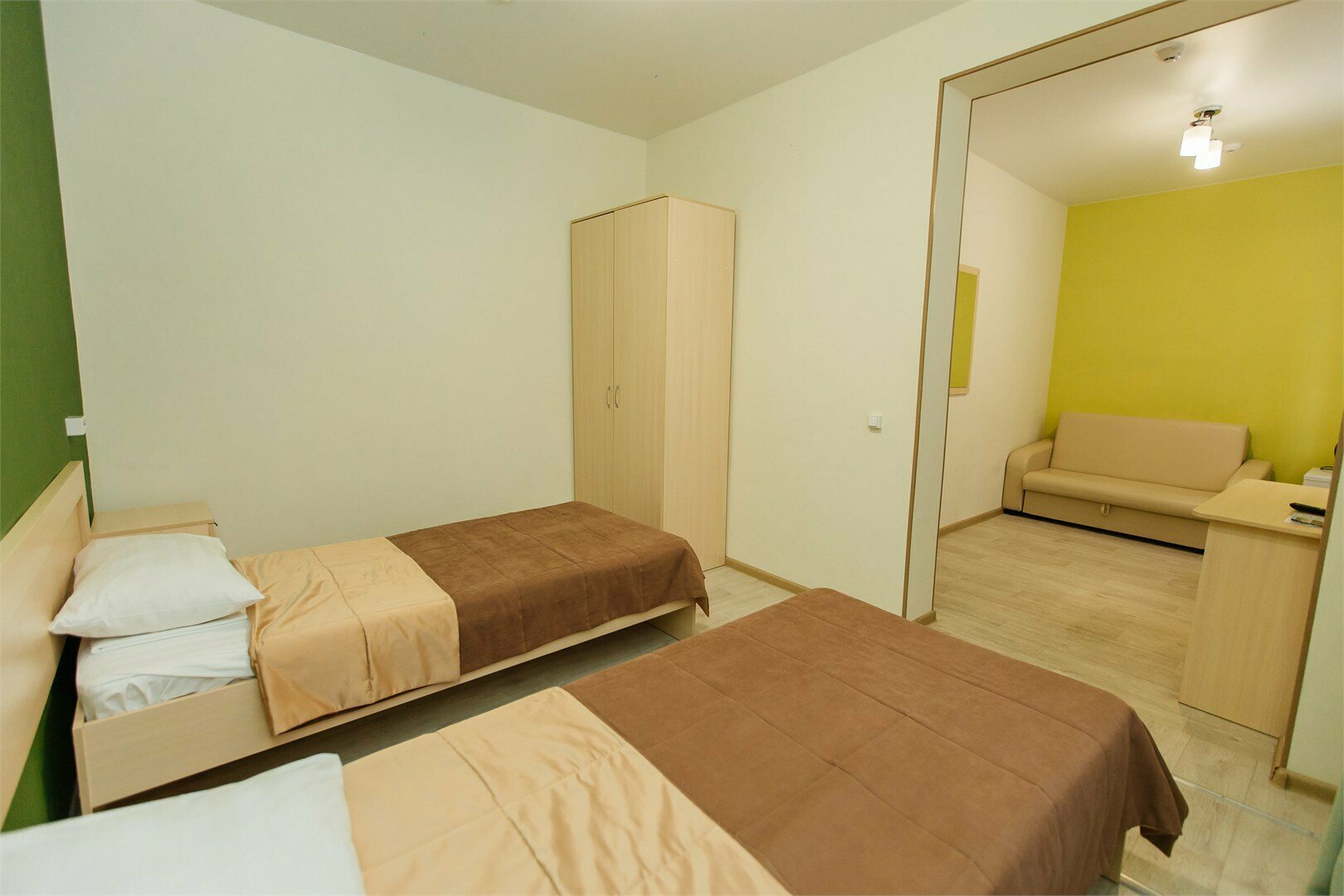 Двухместный Стандарт двухкомнатный