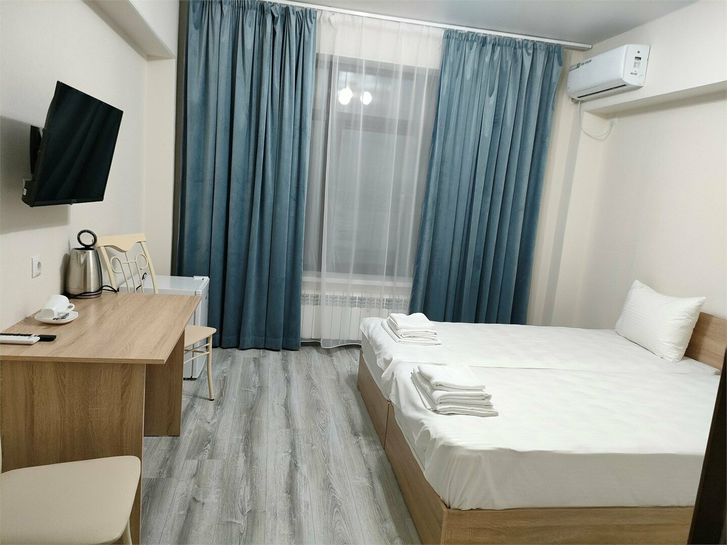 Улучшенный двухместный номер с 2 отдельными кроватями, вид на море