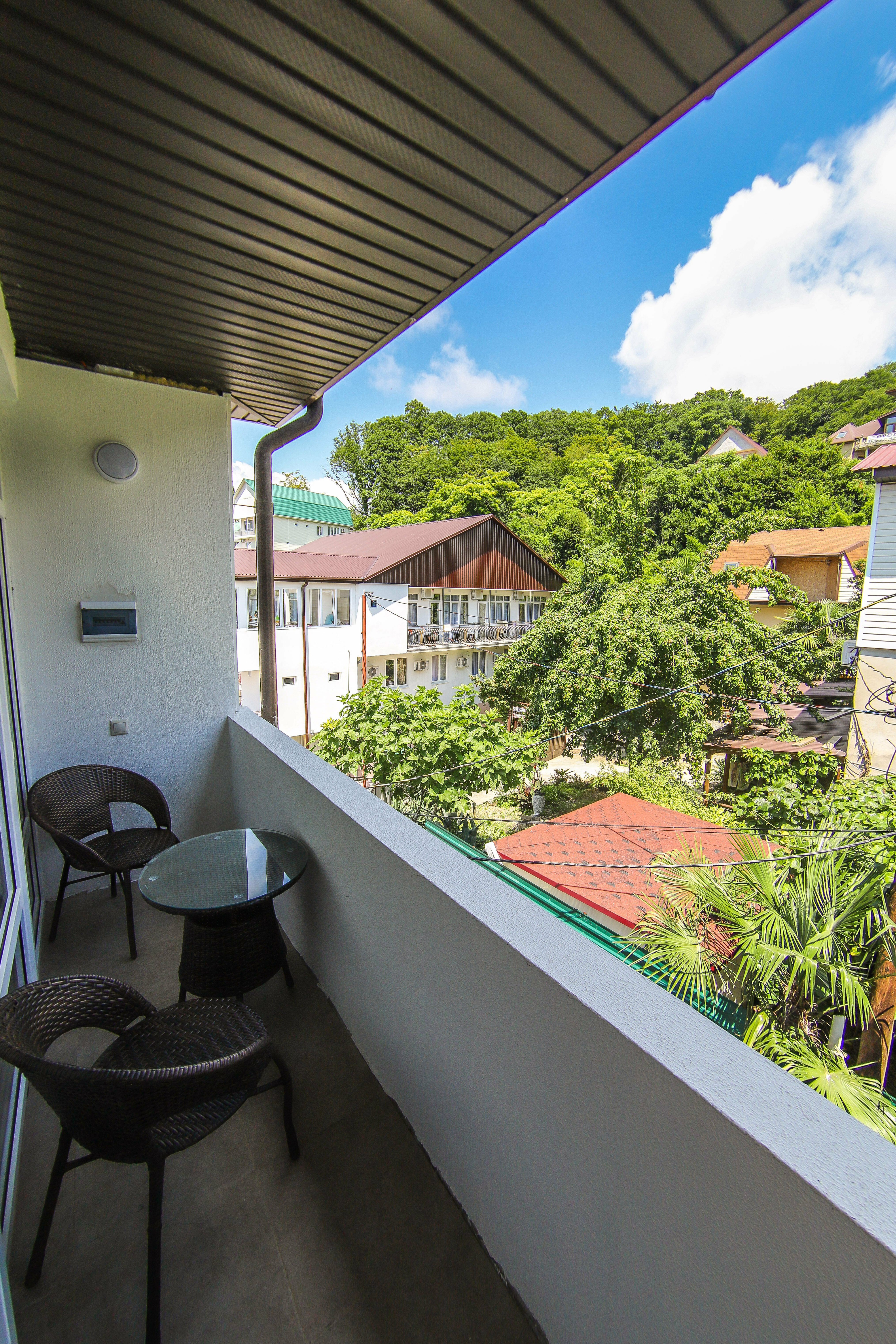 Двухместный номер с 1 кроватью и видом на горы