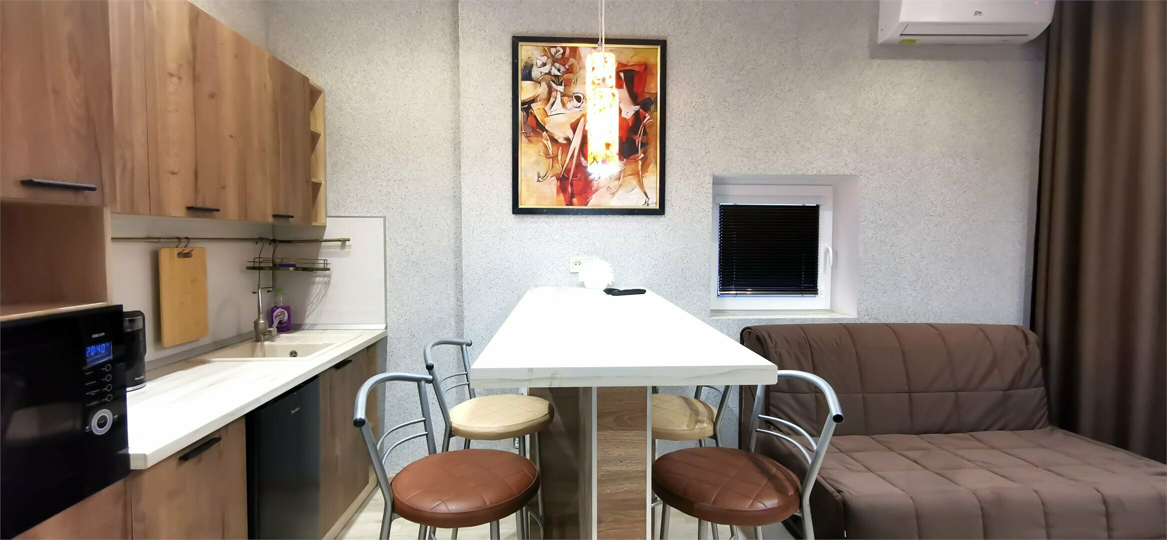 Трехместный номер с террасой