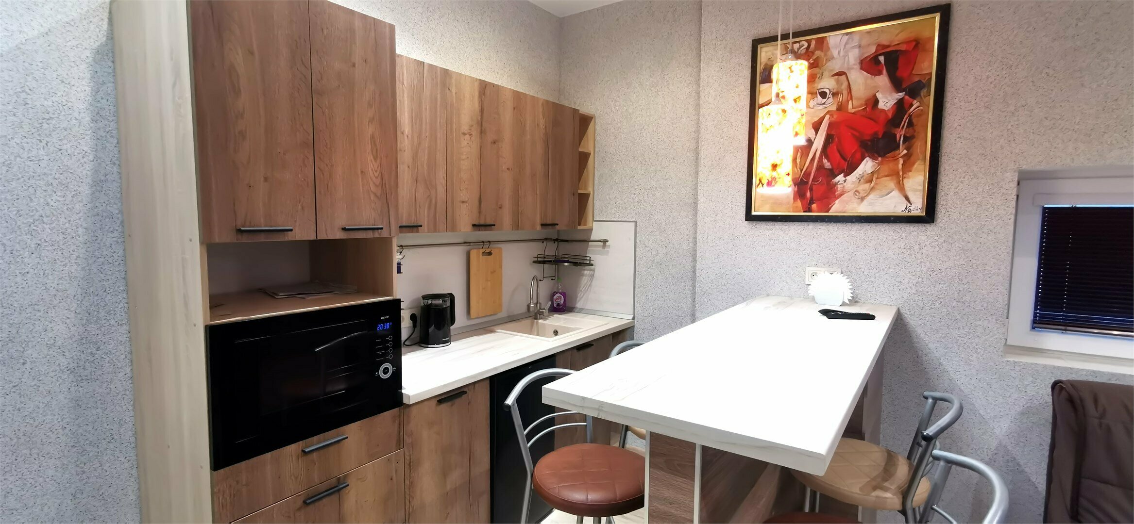 Трехместный номер с террасой