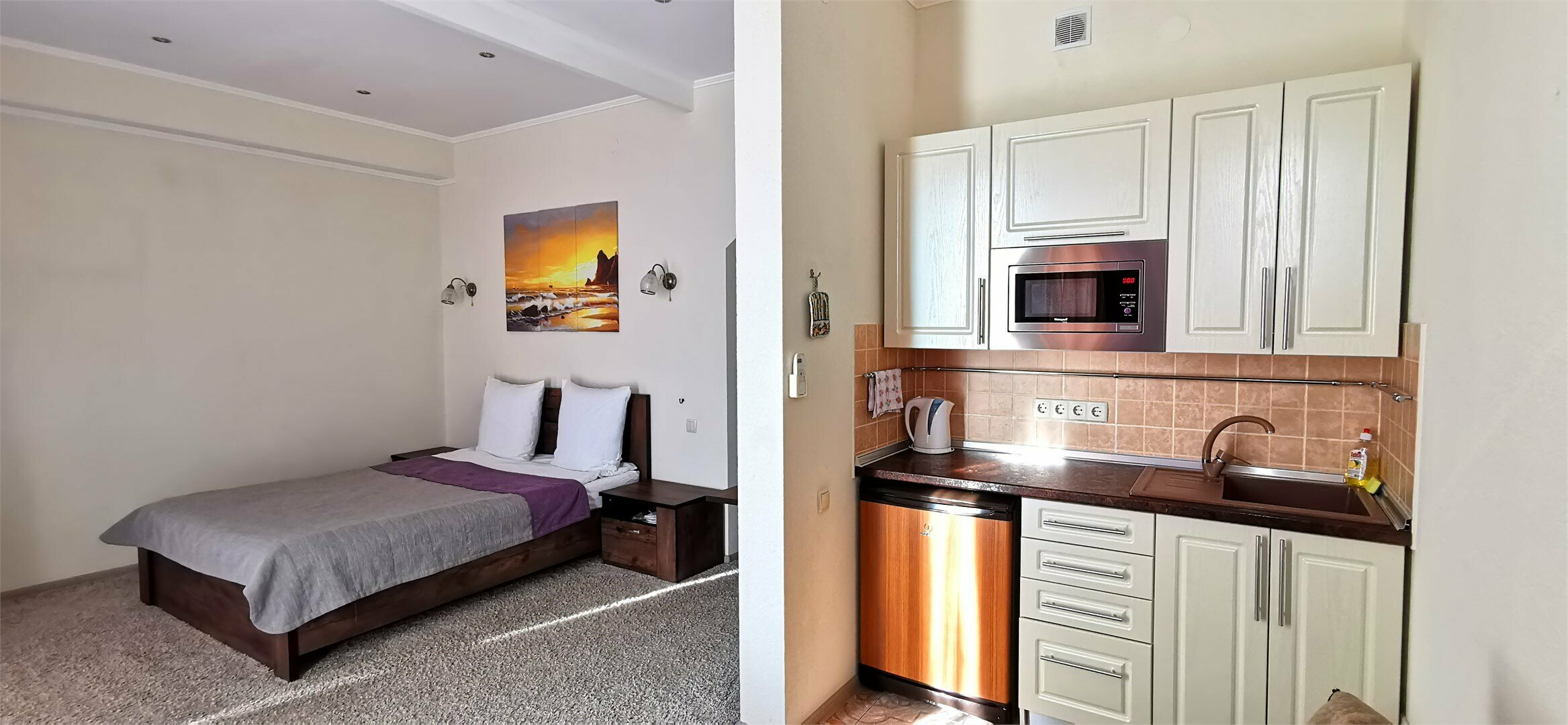 Номер с видом на город