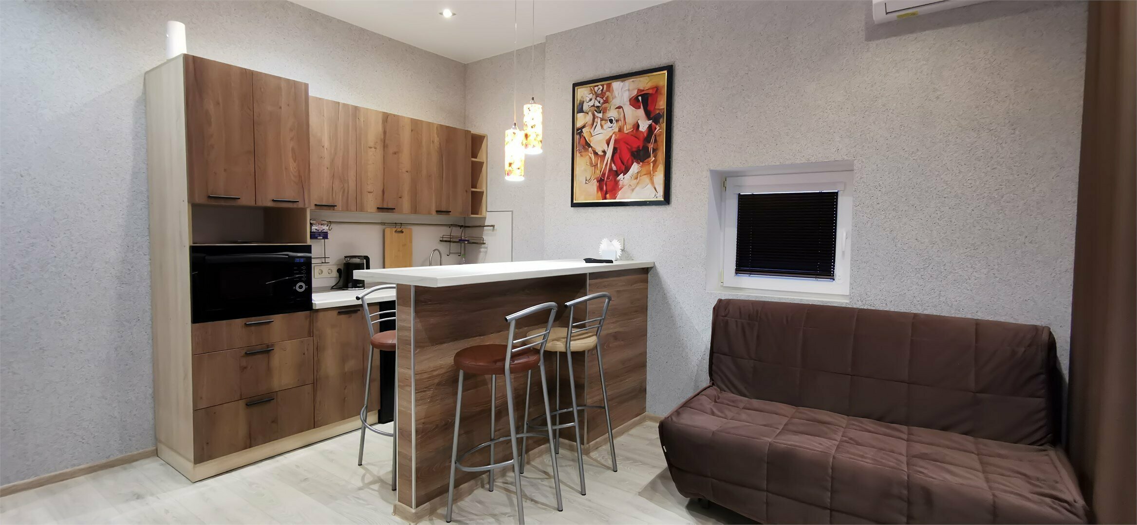 Трехместный номер с террасой