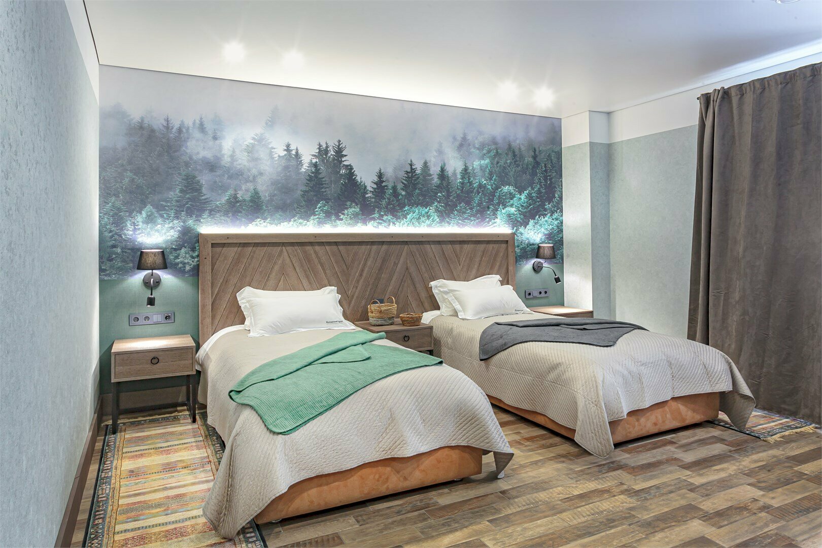 Стандартный двухместный номер с 1 кроватью или 2 отдельными кроватями