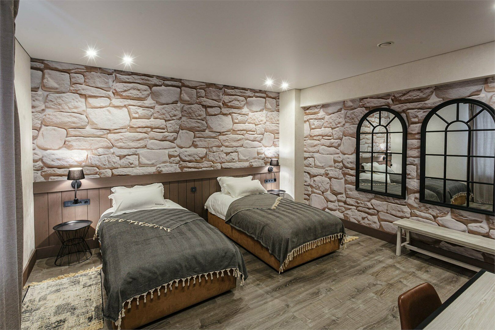 Стандартный двухместный номер с 1 кроватью или 2 отдельными кроватями