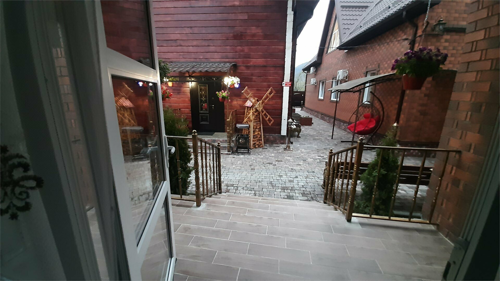 Двухместный номер с 1 кроватью и террасой