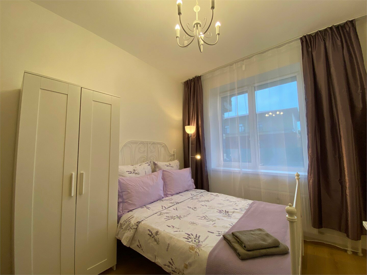 Студия Прованс в Песочном с  двуспальной кроватью