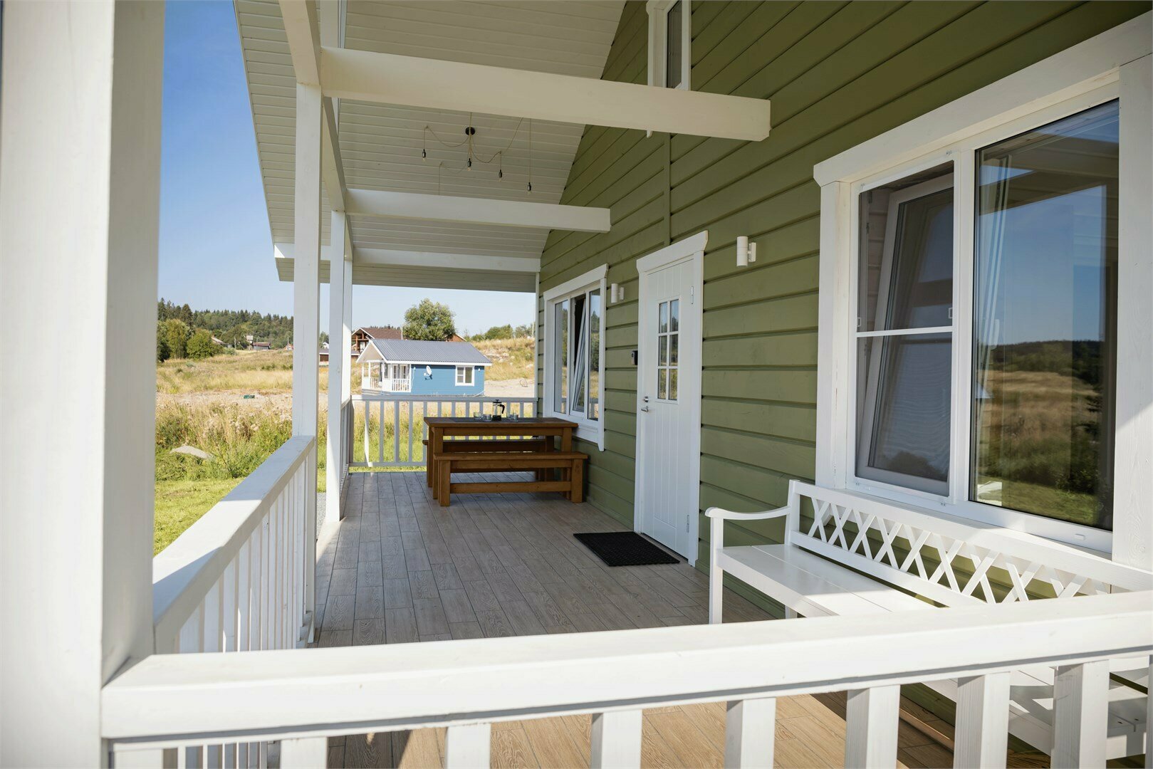 Оливковый дом  с  сауной 90м2