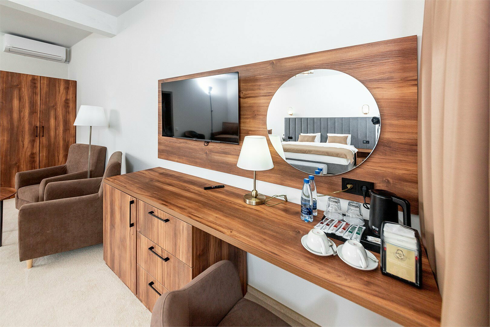 Двухкомнатный Сьют на 1 этаже с террасой