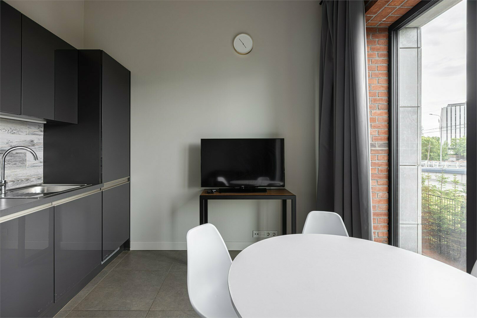 Апартамент для 5-х гостей с видом на город