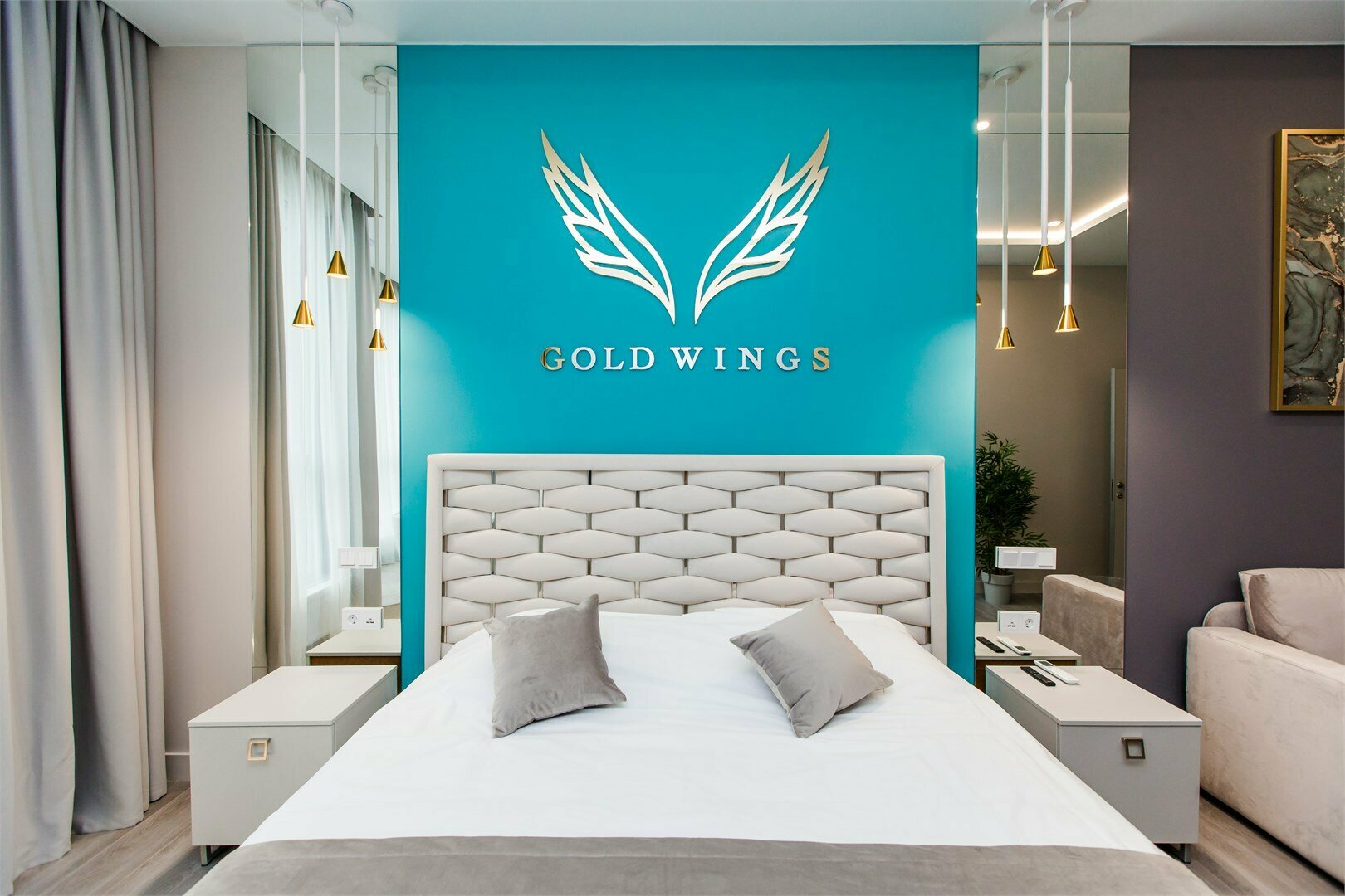 Апартаменты с боковым или прямым видом на море (2 комнаты)