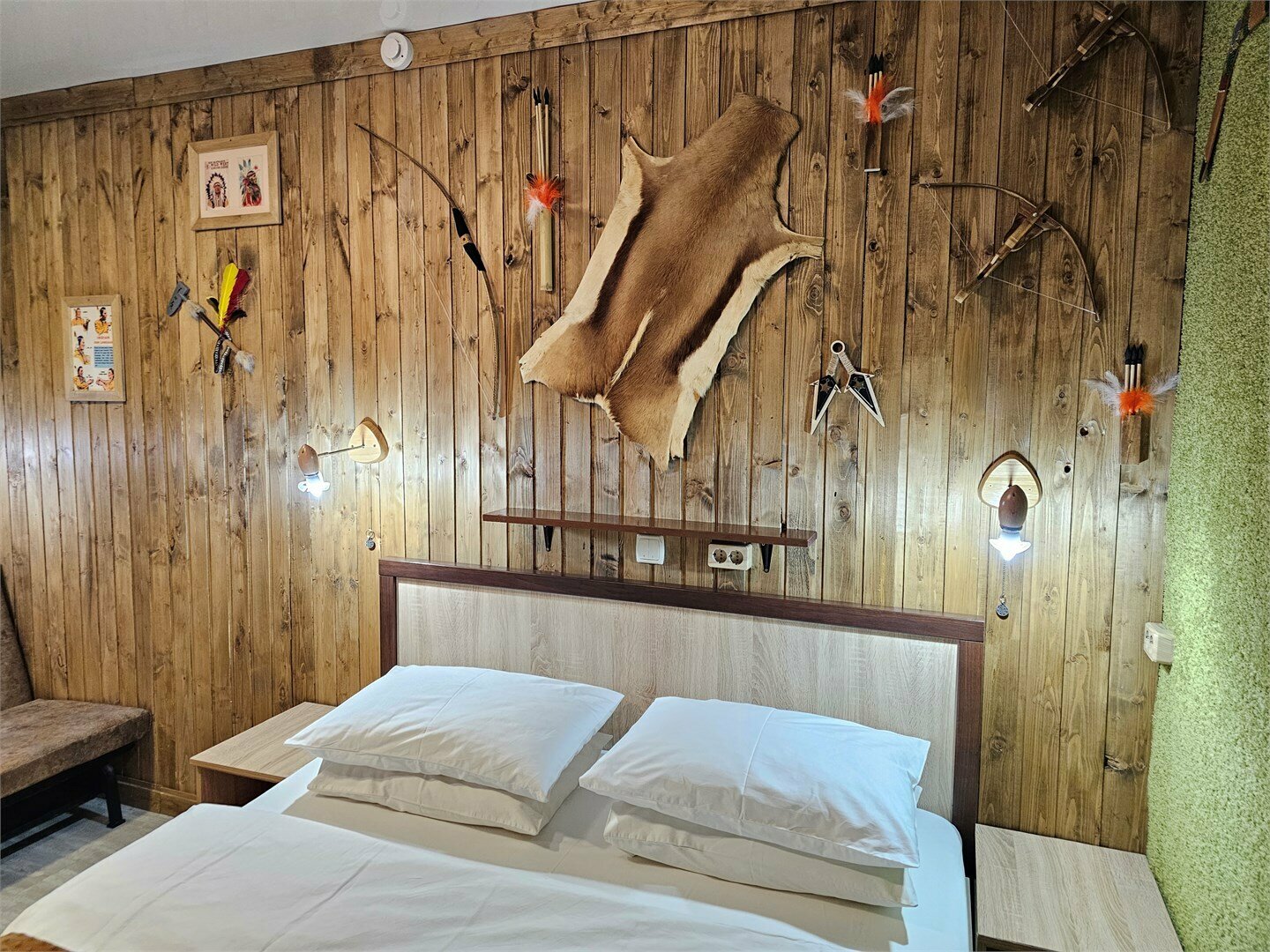 Стандарт с двуспальной кроватью "Хижина Индейца"