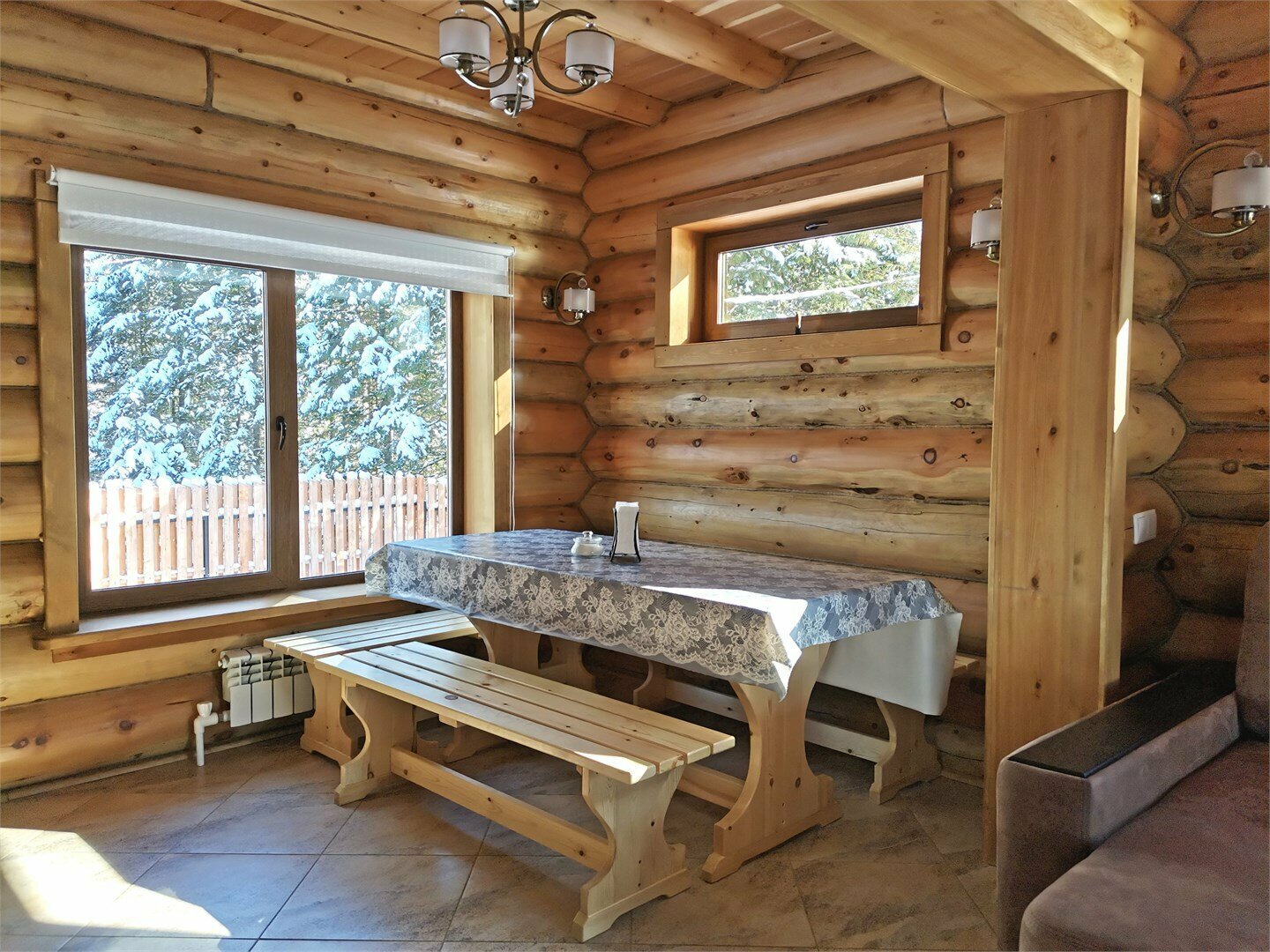 Коттедж с видом на лес