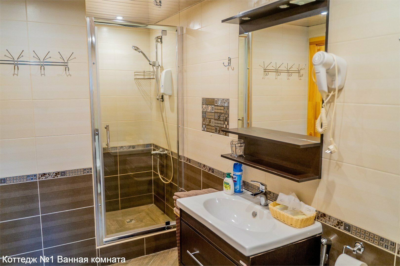 Коттедж № 1 на 8+2 человек