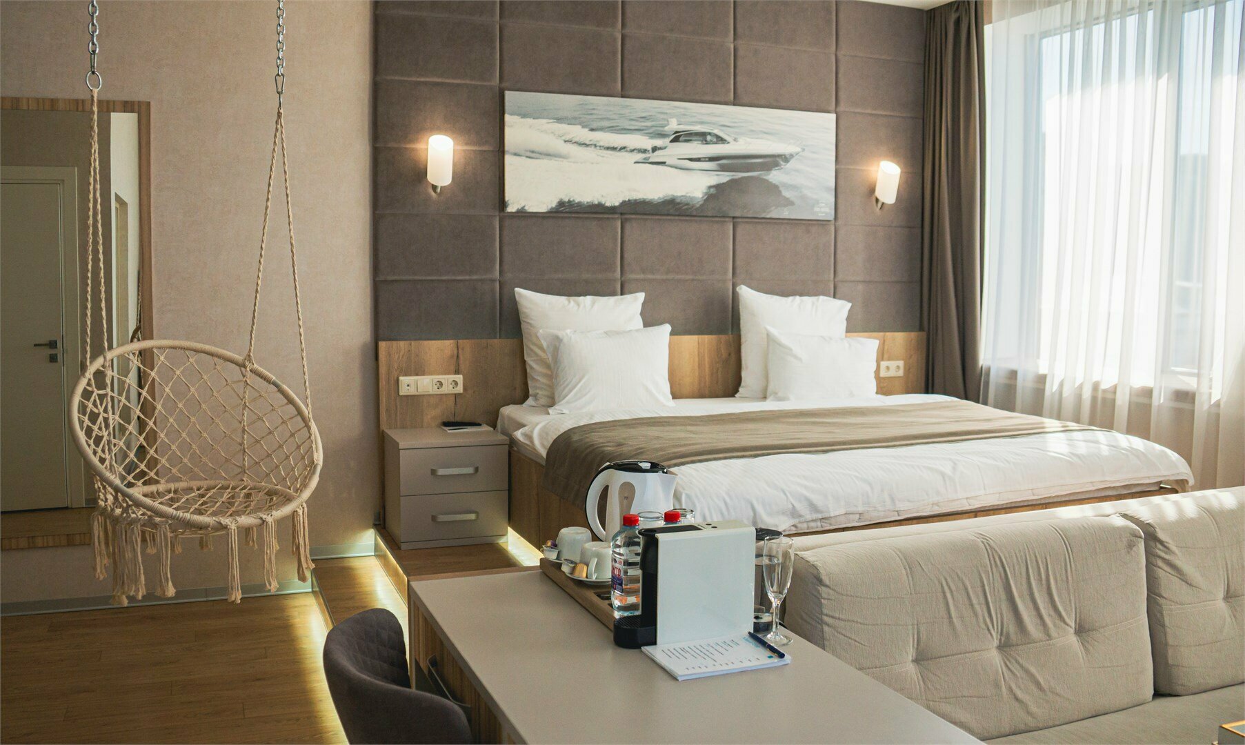 Номер-студио Делюкс с видом на озеро